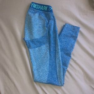 Full length blue leggings